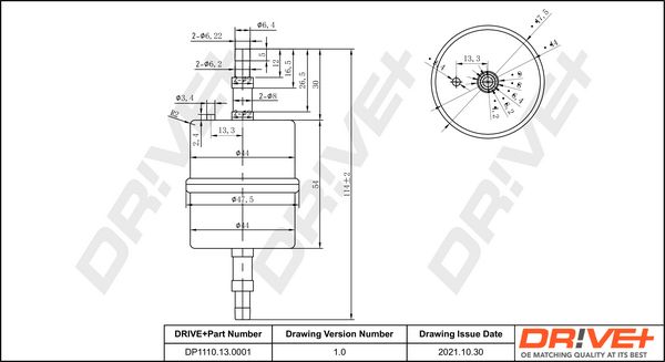 Fuel Filter Dr!ve+ DP1110.13.0001