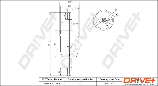 Fuel Filter Dr!ve+ DP1110.13.0002