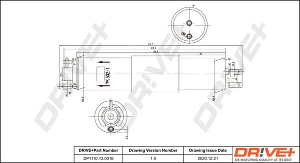 Fuel Filter Dr!ve+ DP1110.13.0016