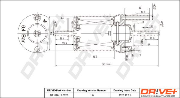 Fuel Filter Dr!ve+ DP1110.13.0020