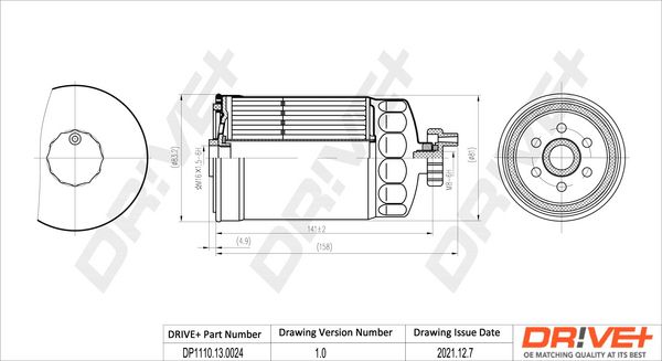 Fuel Filter Dr!ve+ DP1110.13.0024