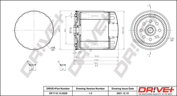 Fuel Filter Dr!ve+ DP1110.13.0029