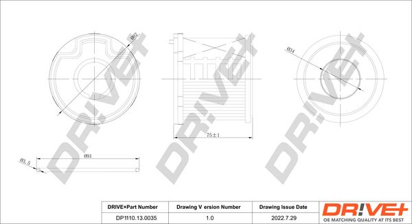 Fuel Filter Dr!ve+ DP1110.13.0035