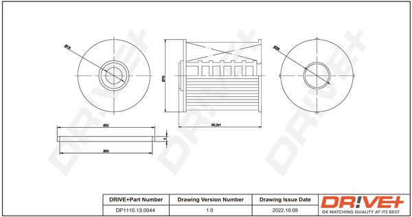 Fuel Filter Dr!ve+ DP1110.13.0044