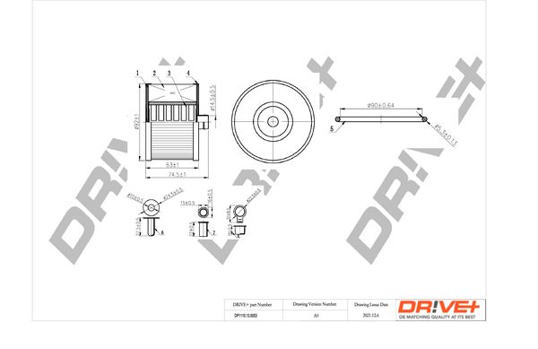 Фільтр палива Dr!ve+ DP1110.13.0053