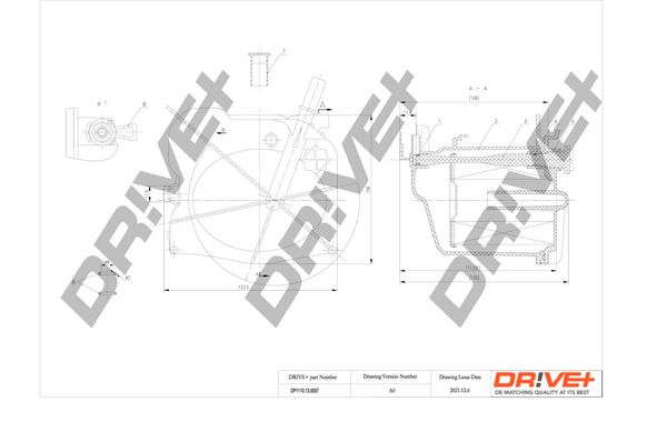 Фільтр палива Dr!ve+ DP1110.13.0057