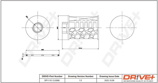 Fuel Filter Dr!ve+ DP1110.13.0068