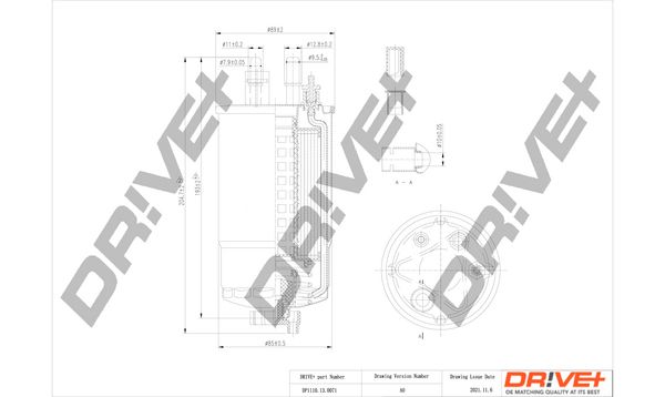 Fuel Filter Dr!ve+ DP1110.13.0071