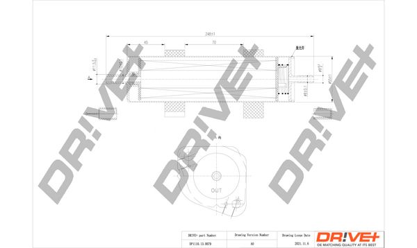 Fuel Filter Dr!ve+ DP1110.13.0079