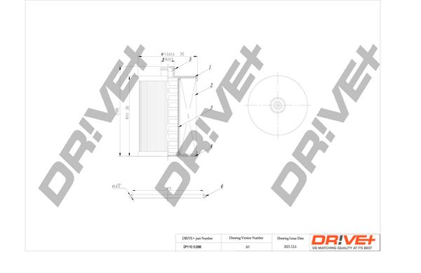 Fuel Filter Dr!ve+ DP1110.13.0086