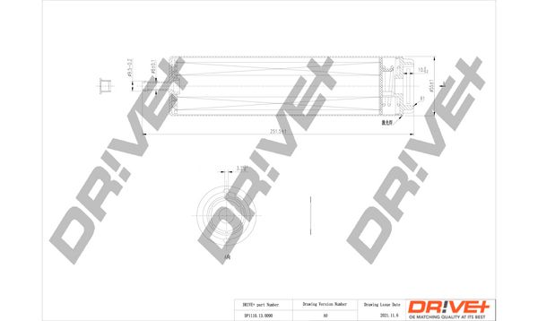 Kuro filtras Dr!ve+ DP1110.13.0090