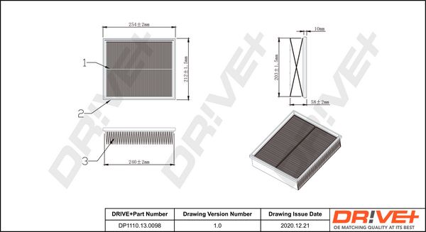 Fuel Filter Dr!ve+ DP1110.13.0098