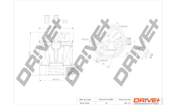 Фільтр палива Dr!ve+ DP1110.13.0104