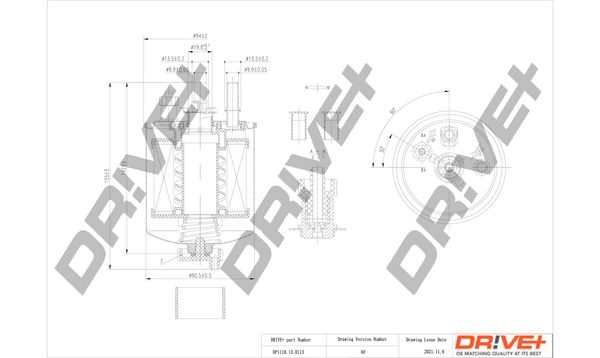 Fuel Filter Dr!ve+ DP1110.13.0113