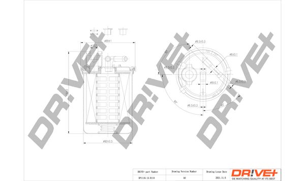 Fuel Filter Dr!ve+ DP1110.13.0114