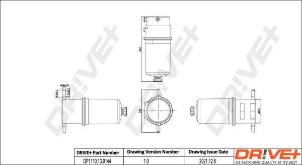 Fuel Filter Dr!ve+ DP1110.13.0144