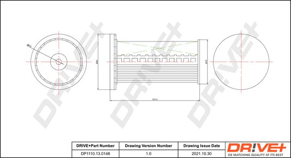 Fuel Filter Dr!ve+ DP1110.13.0148