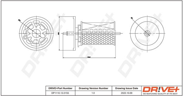 Fuel Filter Dr!ve+ DP1110.13.0155