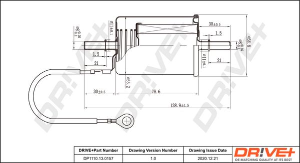 Fuel Filter Dr!ve+ DP1110.13.0157