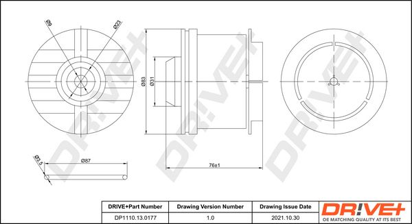 Fuel Filter Dr!ve+ DP1110.13.0177