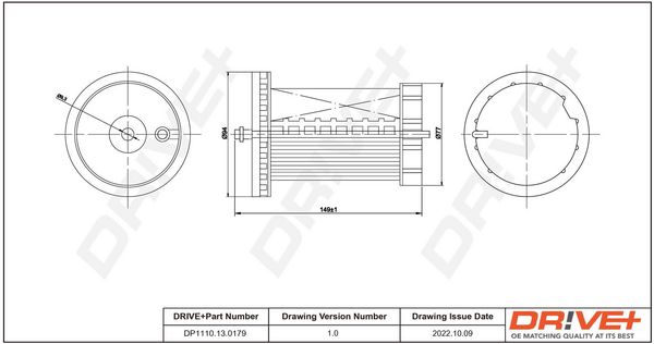 Fuel Filter Dr!ve+ DP1110.13.0179