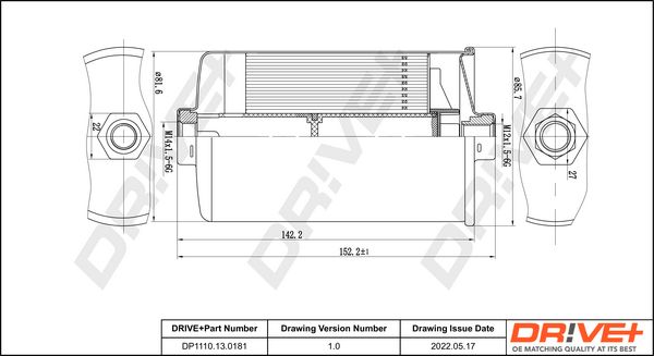 Fuel Filter Dr!ve+ DP1110.13.0181