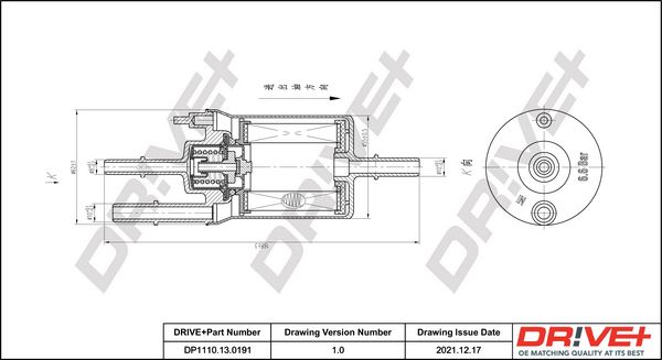 Fuel Filter Dr!ve+ DP1110.13.0191