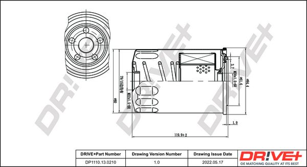 Fuel Filter Dr!ve+ DP1110.13.0210