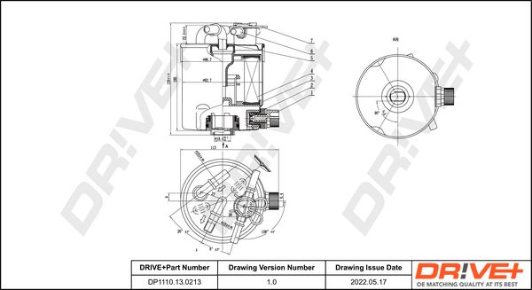 Fuel Filter Dr!ve+ DP1110.13.0213