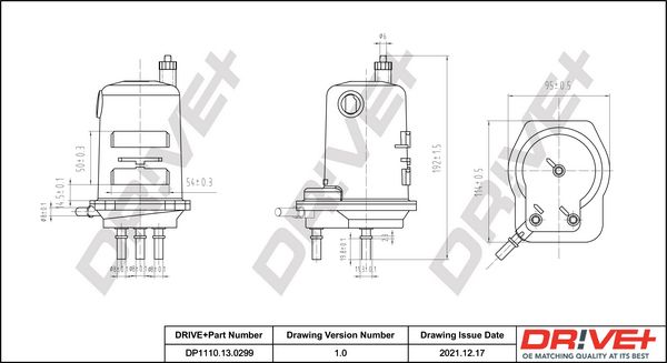 Fuel Filter Dr!ve+ DP1110.13.0299