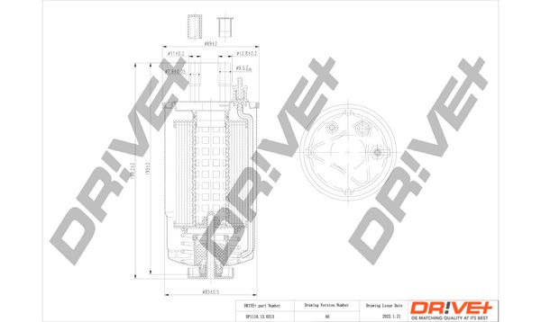 Fuel Filter Dr!ve+ DP1110.13.0313