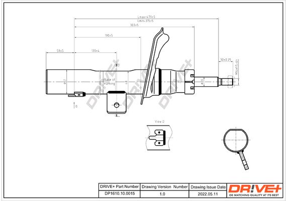 Shock Absorber Dr!ve+ DP1610.10.0015