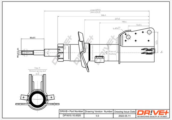 Shock Absorber Dr!ve+ DP1610.10.0020