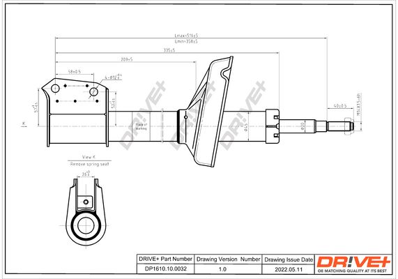 Shock Absorber Dr!ve+ DP1610.10.0032