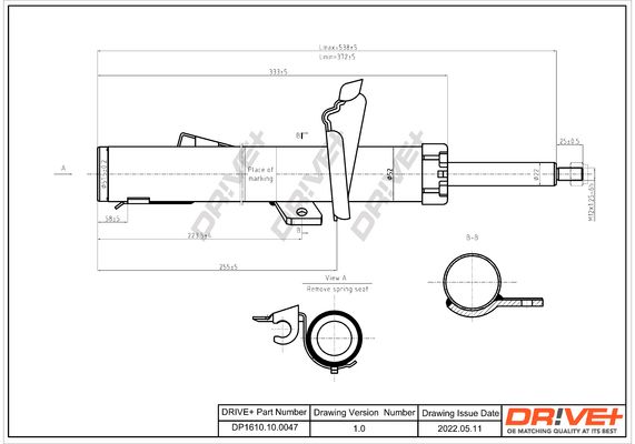 Shock Absorber Dr!ve+ DP1610.10.0047