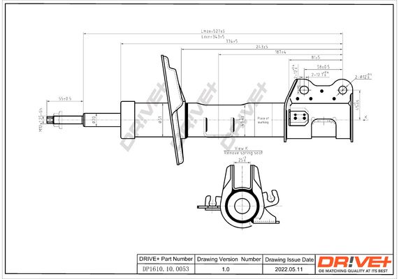 Shock Absorber Dr!ve+ DP1610.10.0053