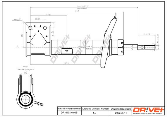 Shock Absorber Dr!ve+ DP1610.10.0061