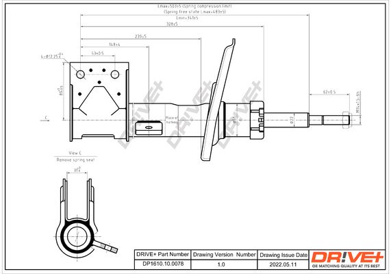 Shock Absorber Dr!ve+ DP1610.10.0078