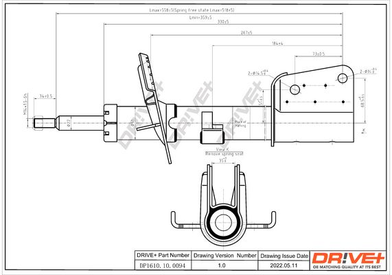 Shock Absorber Dr!ve+ DP1610.10.0094