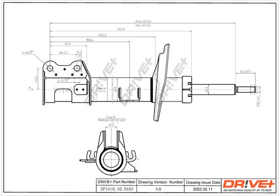 Shock Absorber Dr!ve+ DP1610.10.0103