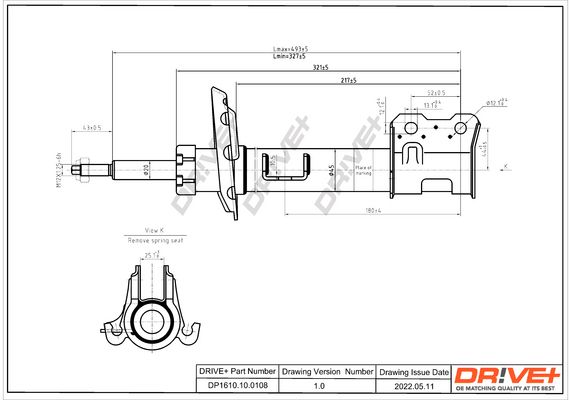 Shock Absorber Dr!ve+ DP1610.10.0108