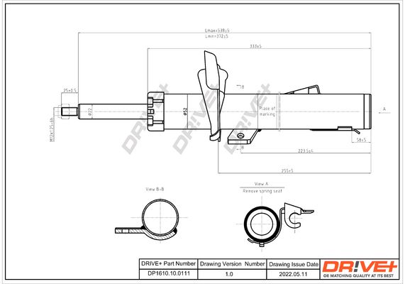 Амортизатор Dr!ve+ DP1610.10.0111