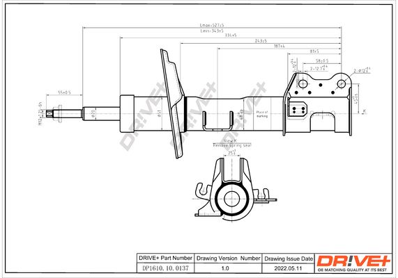 Shock Absorber Dr!ve+ DP1610.10.0137