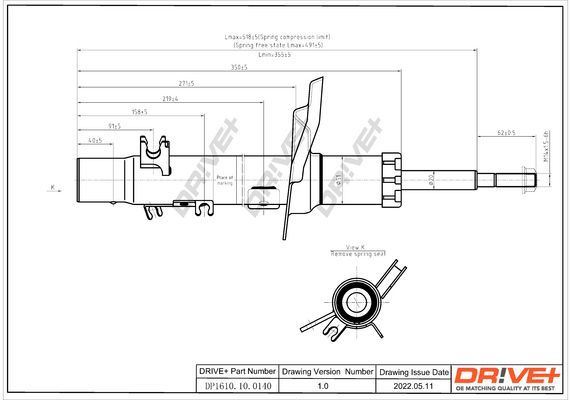 Shock Absorber Dr!ve+ DP1610.10.0140