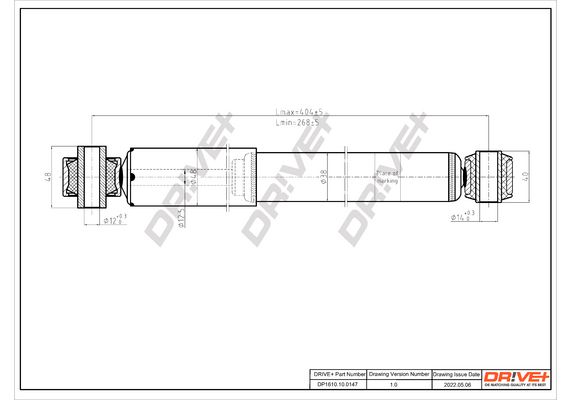 Амортизатор Dr!ve+ DP1610.10.0147