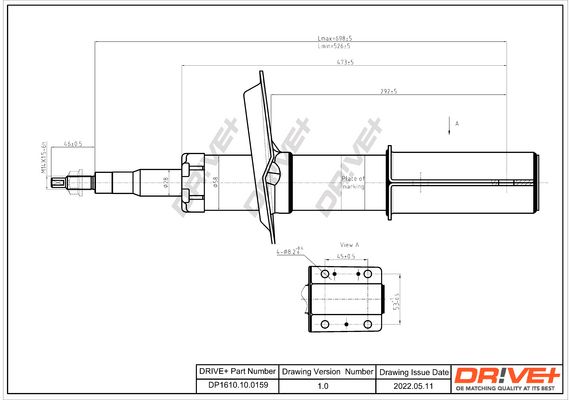 Shock Absorber Dr!ve+ DP1610.10.0159