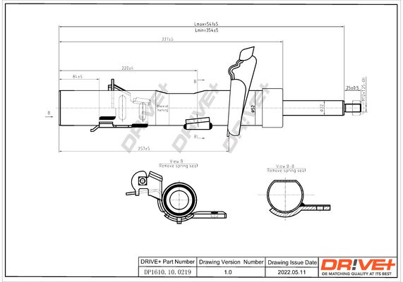 Shock Absorber Dr!ve+ DP1610.10.0219