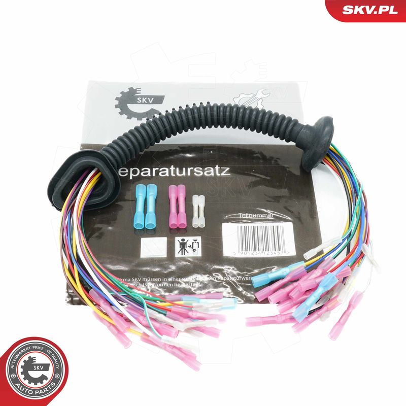 Cable Repair Kit, tailgate ESEN SKV 53SKV154