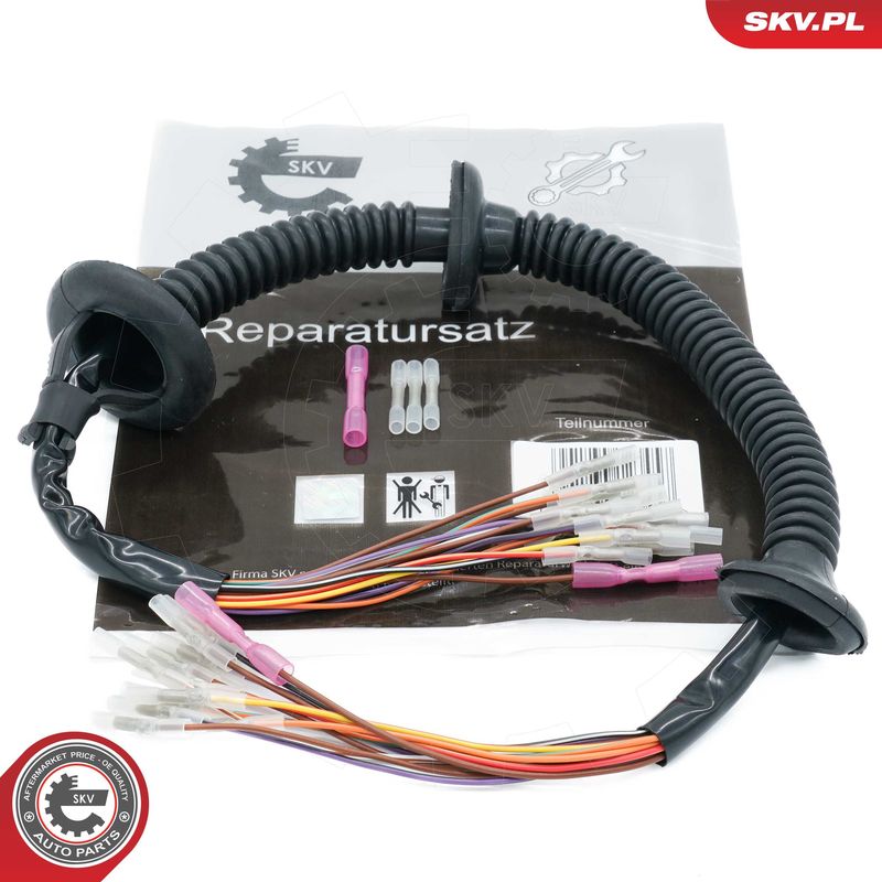 Cable Repair Kit, tailgate ESEN SKV 53SKV157