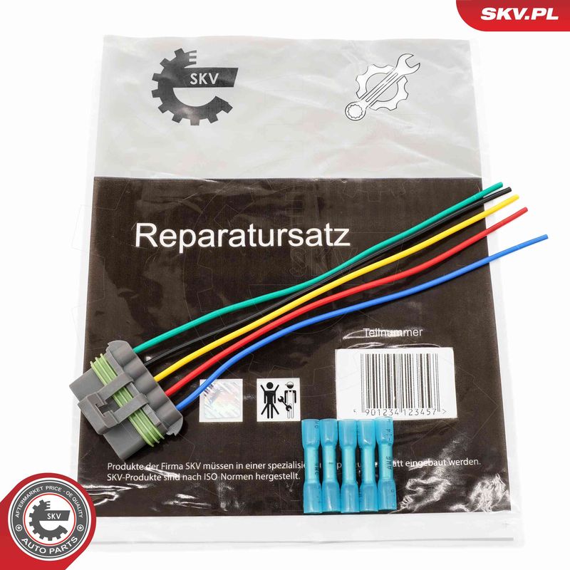 Cable Repair Set, wiper motor ESEN SKV 53SKV172